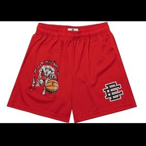 Eric Emanuel x Warren Lotas collab shorts